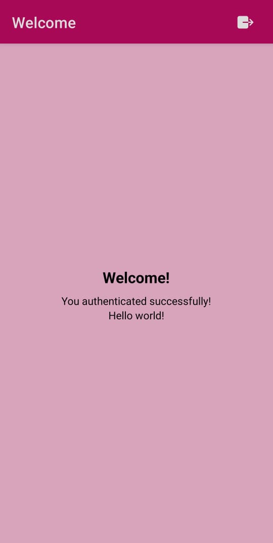 Authenticate App Preview